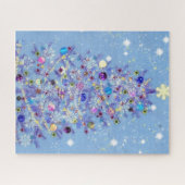 Puzzle d'arbre de Noël (Horizontal)