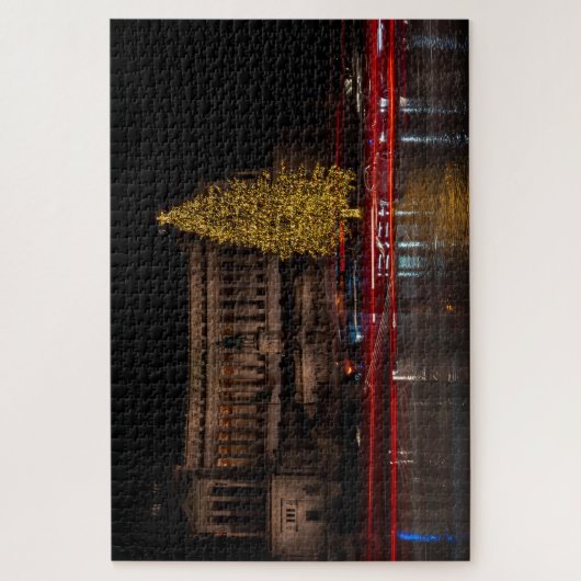 Puzzle d'arbre de Noël (Vertical)