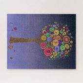 Puzzle d'arbre lunaire (Horizontal)