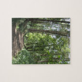 Puzzle d'arbres de bois (Horizontal)