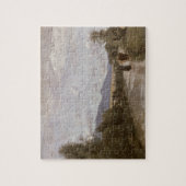 Puzzle Dardagny, matin, c.1853 (huile sur la toile) (Vertical)
