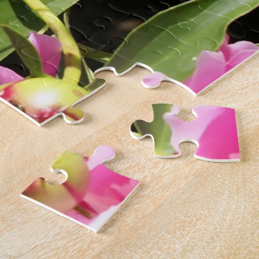 Puzzle Dark rose peonies (Côté)