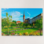Puzzle Darmstadt Hesse Allemagne. (Horizontal)