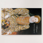 Puzzle "Darnley Portrait" Reine Elizabeth 1 Angleterre 15 (Horizontal)