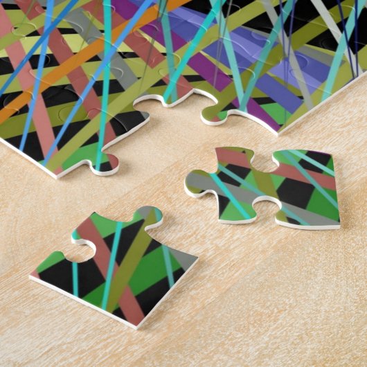 puzzle d'art à cordes  (Côté)