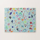 Puzzle d'art abstrait (Horizontal)