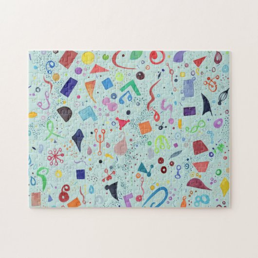 Puzzle d'art abstrait (Horizontal)