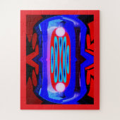 Puzzle d'art abstrait Espoir et paix (Vertical)