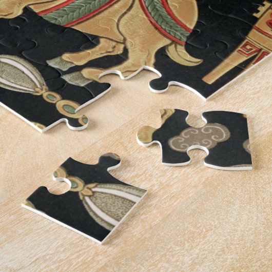 Puzzle d'art chinois ancien (11 po x 14 po) (Côté)