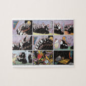 Puzzle d'art de dessin vintage (Horizontal)