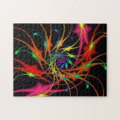 Puzzle d'art de fractale de feux d'artifice (Horizontal)