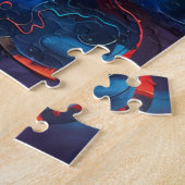 Puzzle d'art de guitare électrique (Côté)