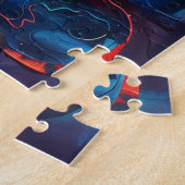 Puzzle d'art de guitare électrique (Côté)
