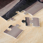 Puzzle d'art de Halloween de chat noir de "coup (Côté)