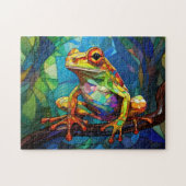 Puzzle d'art de la grenouille (Horizontal)