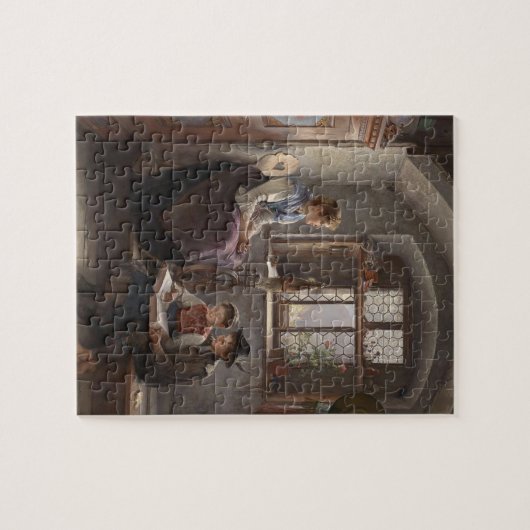 Puzzle d'art de portrait (Horizontal)