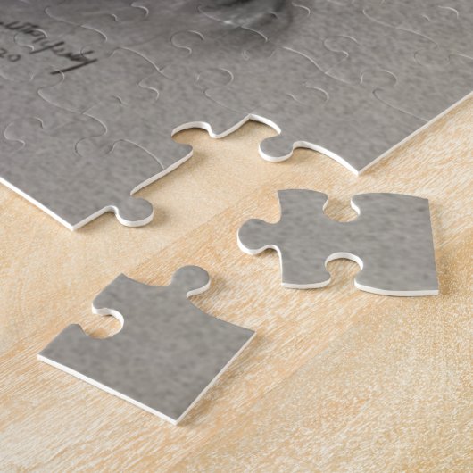 Puzzle d'art de Schnauzer Miniature. (Côté)