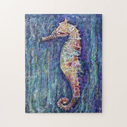 Puzzle d'art de Seahorse (Vertical)