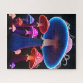 Puzzle d'art des champignons (Horizontal)