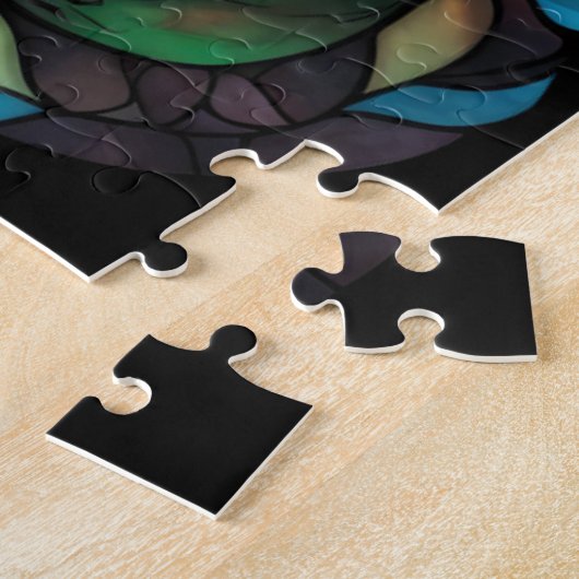 Puzzle d'art des champignons (Côté)