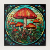 Puzzle d'art des champignons (Vertical)
