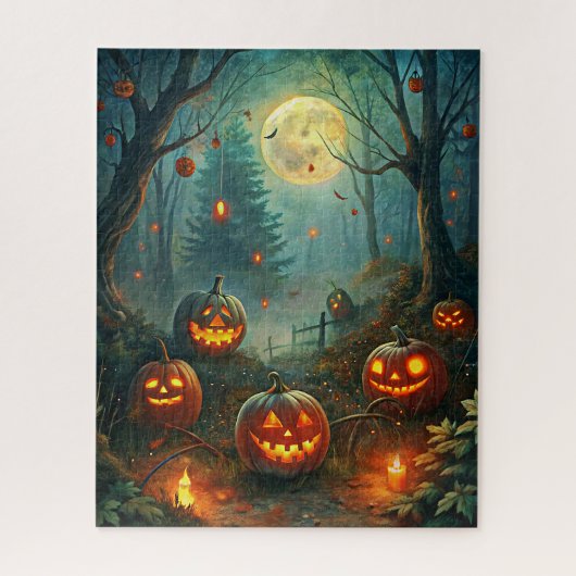 Puzzle d'art d'Halloween (Vertical)
