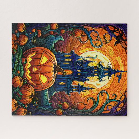 Puzzle d'art d'Halloween (Horizontal)