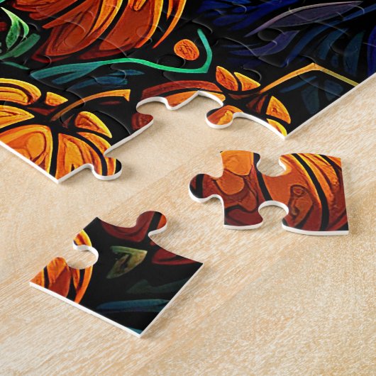 Puzzle d'art d'Halloween (Côté)