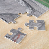 Puzzle d'art d'imaginaire de tour de scooter de (Côté)