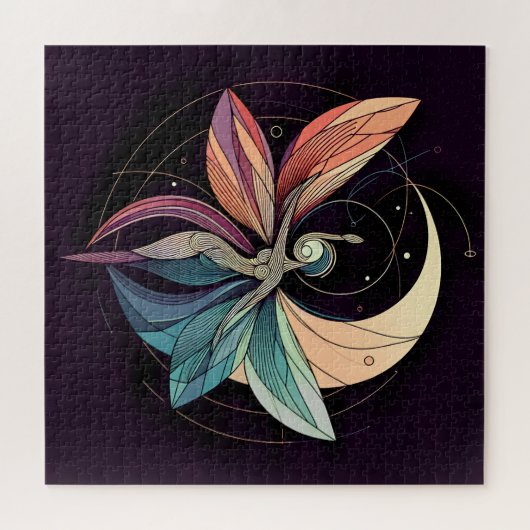 Puzzle d'Art Fairy Abstrait (Horizontal)