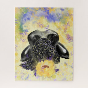 Puzzle d'art féminin relaxant