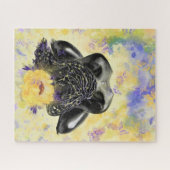 Puzzle d'art féminin relaxant (Horizontal)