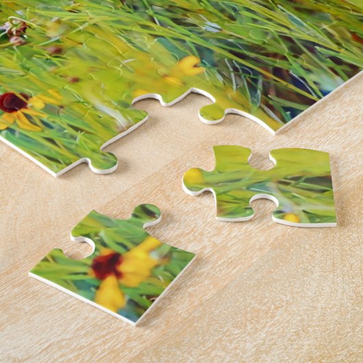 Puzzle d'art fleur sauvage Meadow (Côté)