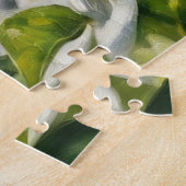 Puzzle d'art fleuri de l'arbre blanc (Côté)