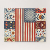Puzzle d'art folklorique patriotique (Horizontal)