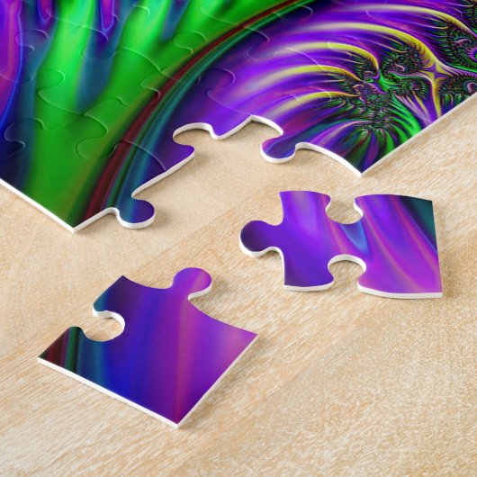 Puzzle d'art fractal (Côté)