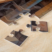 Puzzle d'art Futurisme rétro (Côté)