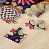 Puzzle d'art hippie (Côté)