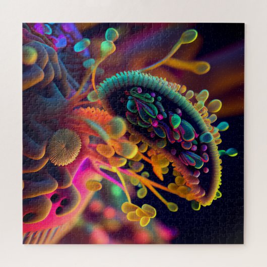 Puzzle d'art microscopique (Horizontal)