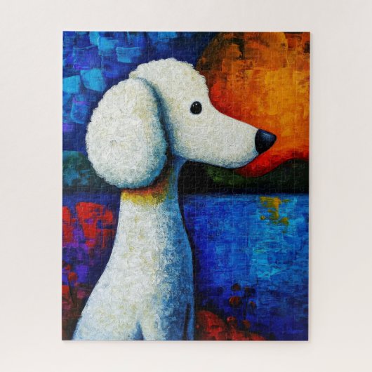 Puzzle d'art Portrait de chien (Vertical)