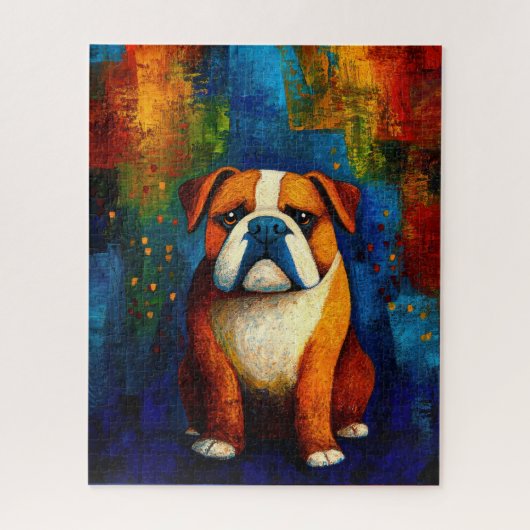 Puzzle d'art Portrait de chien (Vertical)