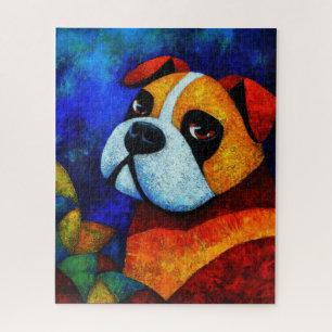 Puzzle d'art Portrait de chien
