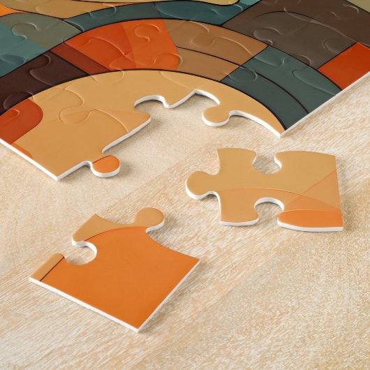 Puzzle d'art rétrodélique (Côté)