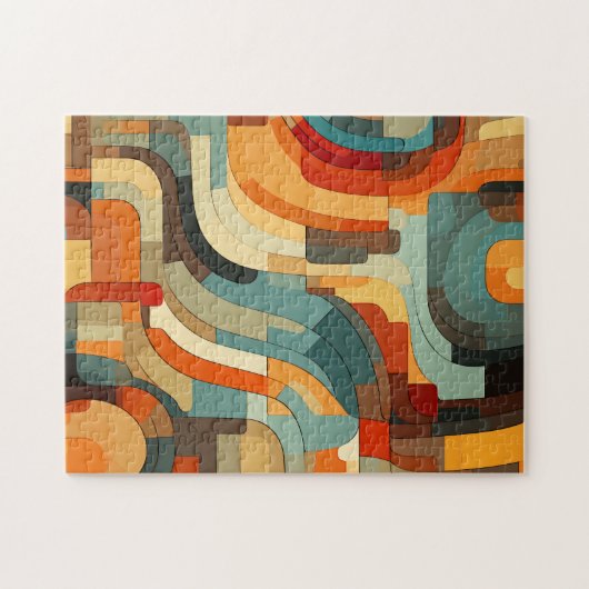 Puzzle d'art rétrodélique (Horizontal)