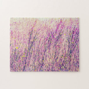 Puzzle d'art rose Flower Meadow