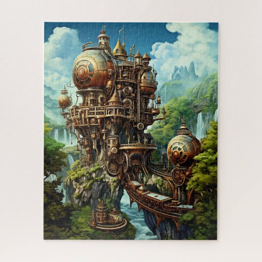 Puzzle d'art Steampunk (Vertical)