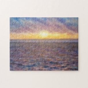 Puzzle d'art Sunset Beach Abstrait