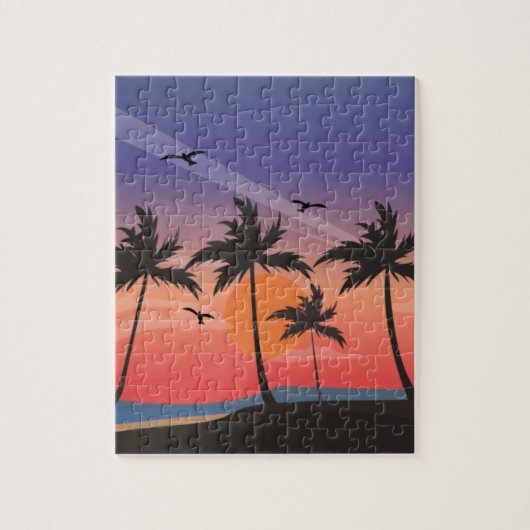 puzzle d'art tropical (Vertical)
