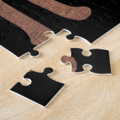 Puzzle d'art unique - 3 boutons de chat #1 (Côté)