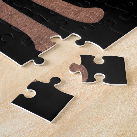 Puzzle d'art unique - 3 boutons de chat #1 (Côté)